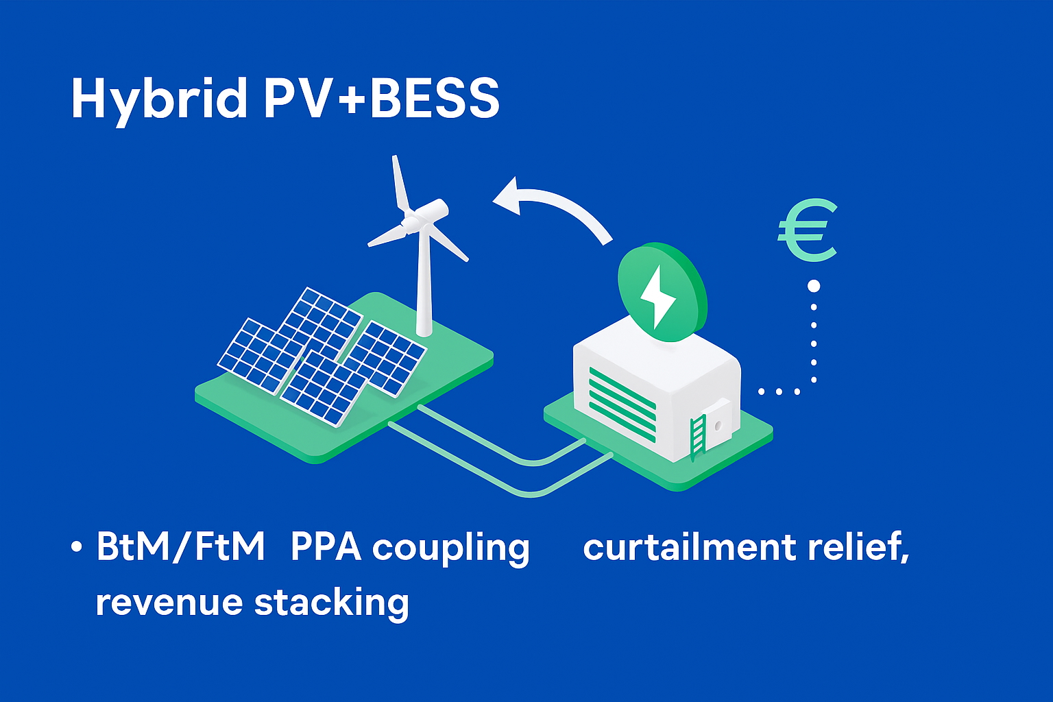 Hybrid PV+BESS